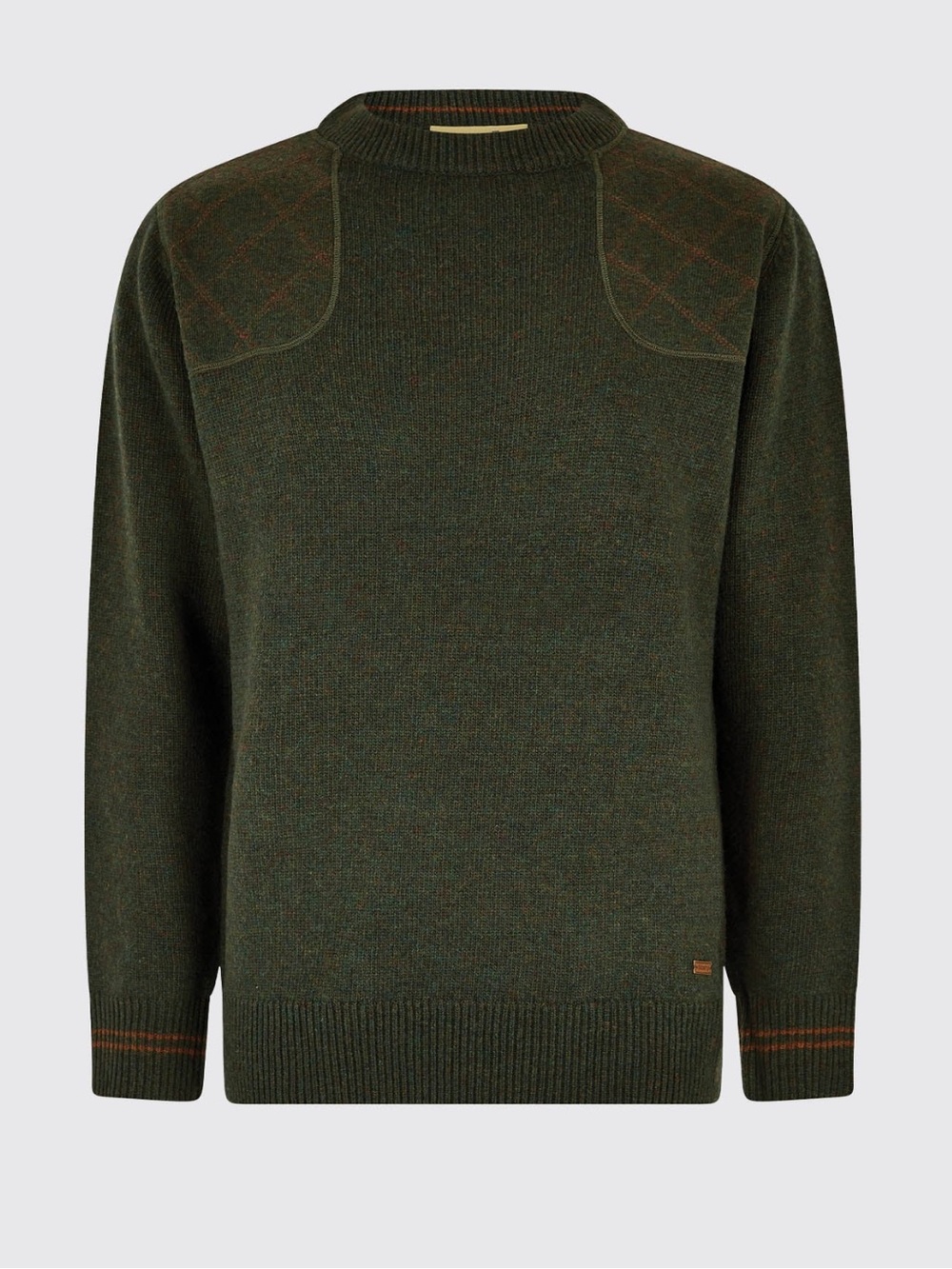 Dubarry Ireland Clarinbridge Men's Crew Neck Sweater - Olive